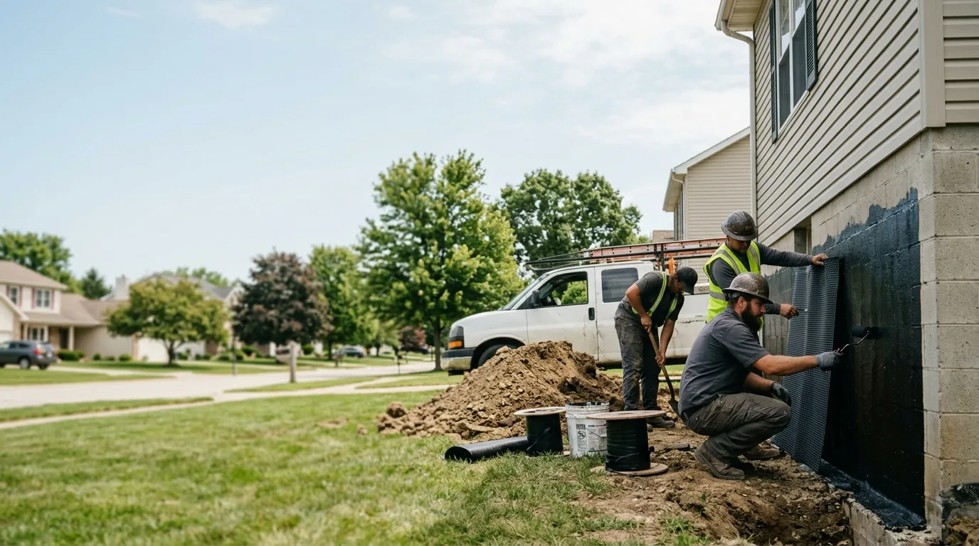 Basement Waterproofing in Perkins, MI near me